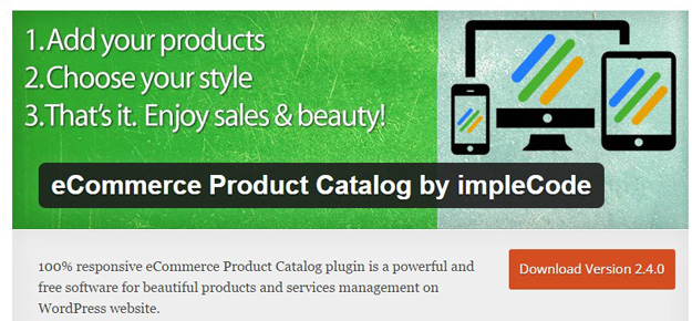 ecommerce product catalog
