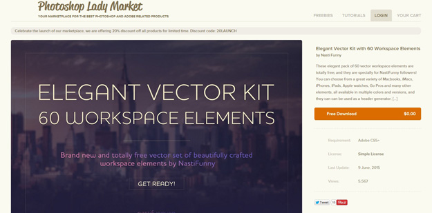 elegant vector kit