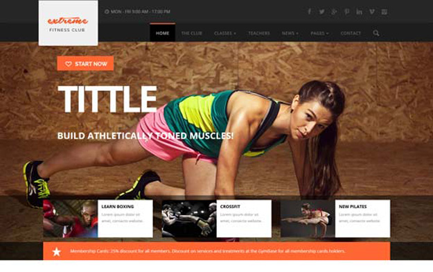 extreme-gym-fitness-template