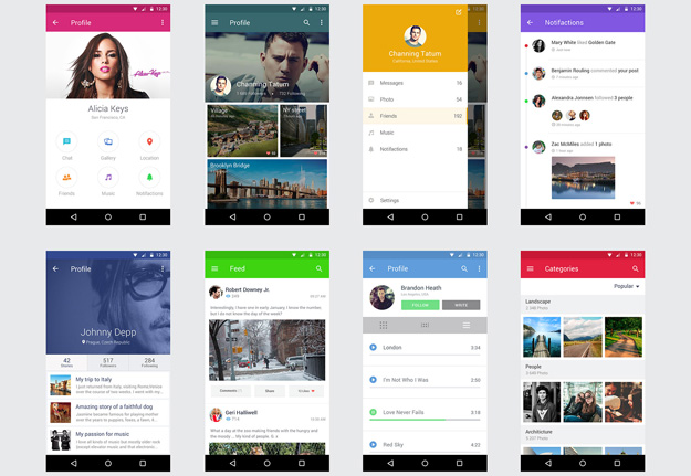 free android ui kit