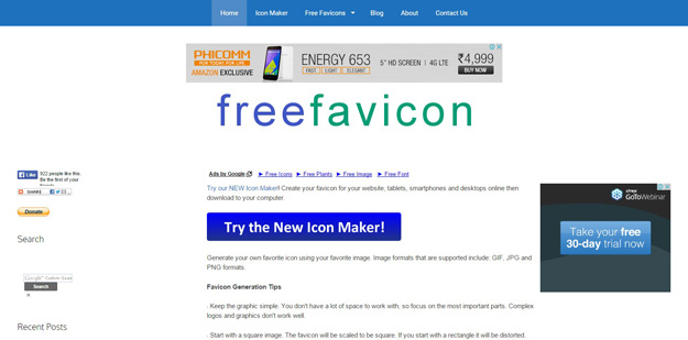 free favicon