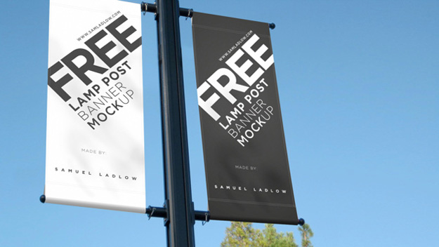 free lamp post banner