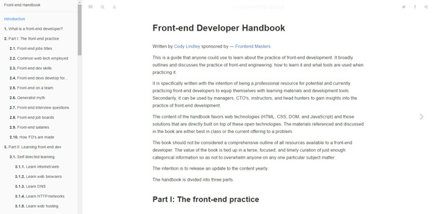 front end developer book