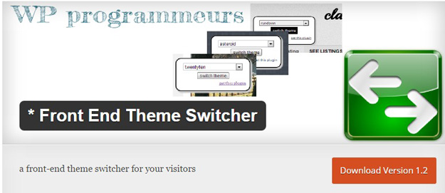 front end theme switcher