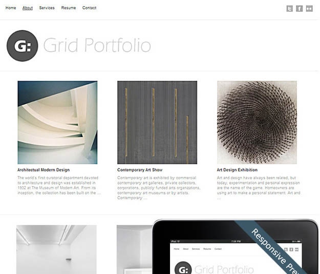 grid-portfolio-theme