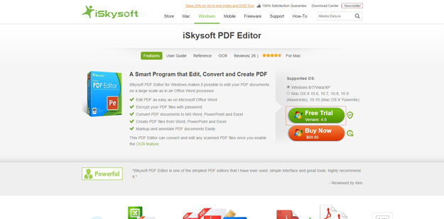 iskysoft pdf editor