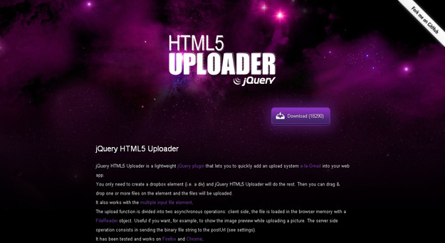 jQuery HTML5 Uploader