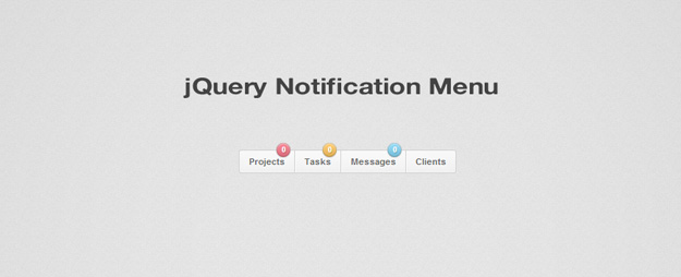 jquery notification-menu