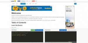 javascript learning website