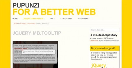 15 jQuery Tooltip Plugins for Developers | Code Geekz