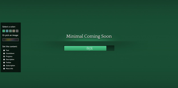 minimal coming soon