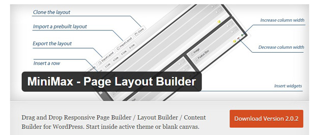 minimax page layout builder