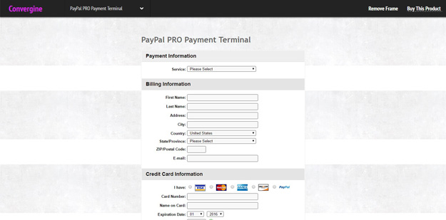 paypal pro payment terminal