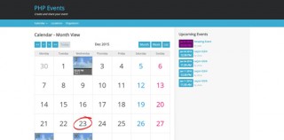 15 PHP Calendar And Event Scripts For Developers | Code Geekz