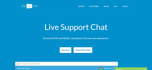 php live support chat