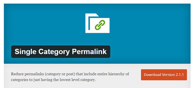 single category permanlink