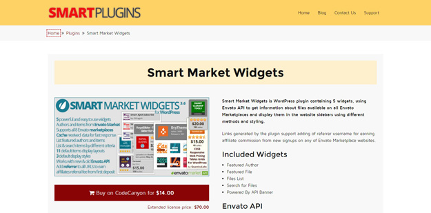 smart market widgets