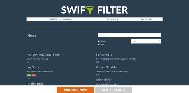swift-filter