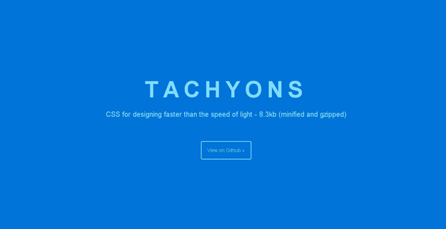 tachyons and codekit