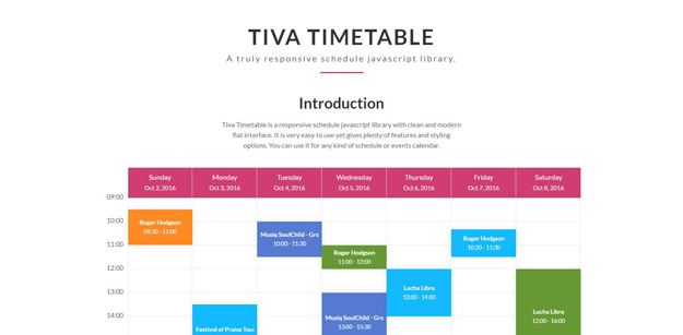 tiva-timetable