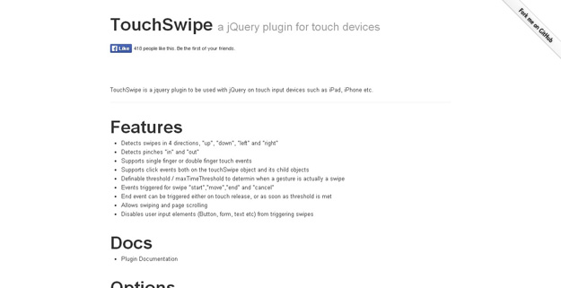 touchSwipe