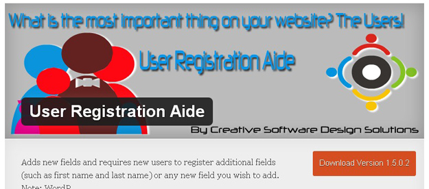 user registration aide