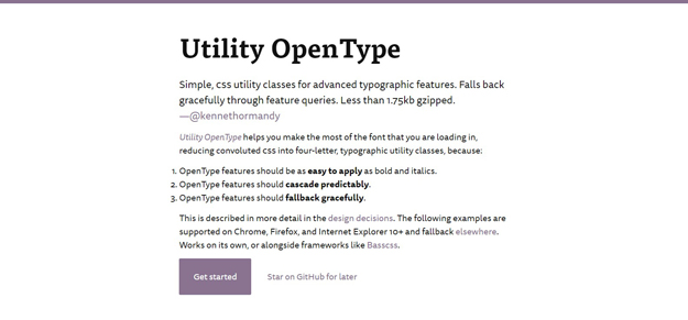 utility open type