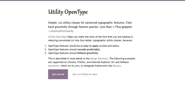 utility open type
