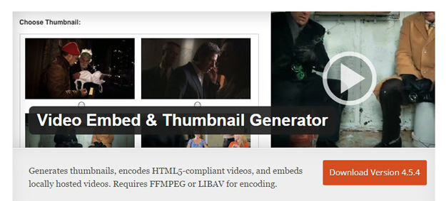 video embed & Thumbnail generator