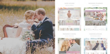 20 HTML Wedding Website Templates | Code Geekz