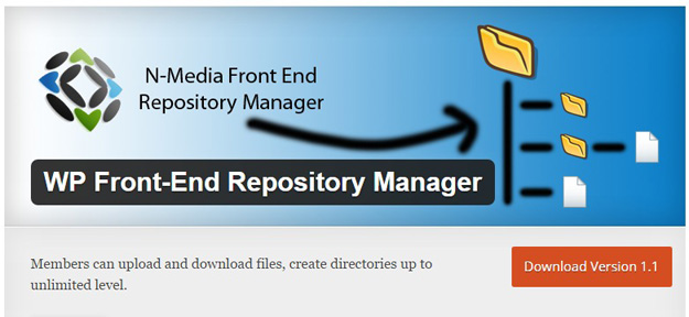 wp front end repository