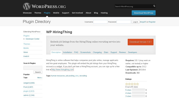 wp hiring things