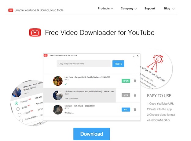 free youtube video download app